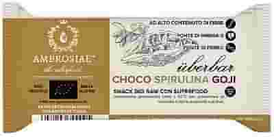 UBERBAR CHOCO SPIRULINA GOJI BIO 35 G