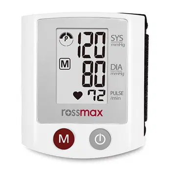 MISURATORE DI PRESSIONE DA POLSO ROSSMAX S150 MISURATORE DI PRESSIONE DA POLSO ROSSMAX S150