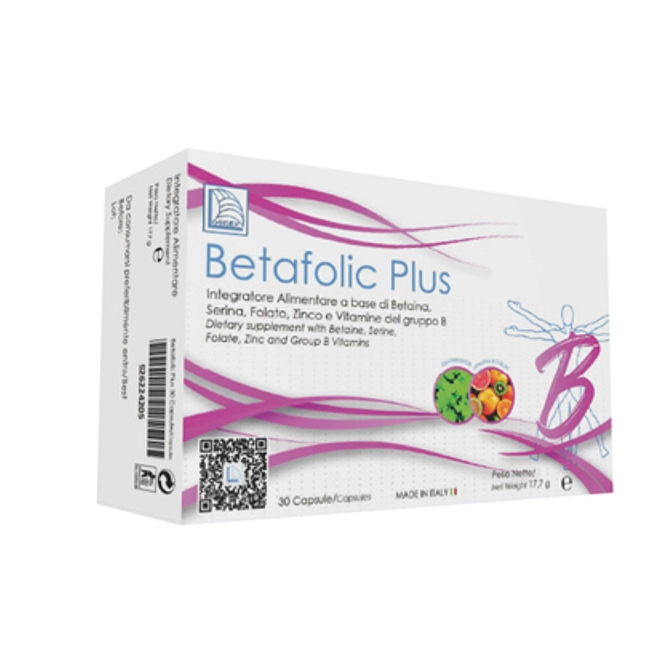 Betafolic Plus 30 Capsule Astuccio 18,6 G