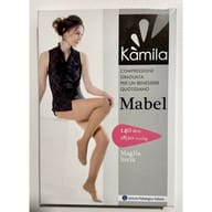 KAMILA COLLANT MABEL 140 DENARI MAGLIA LISCIA NERO 2