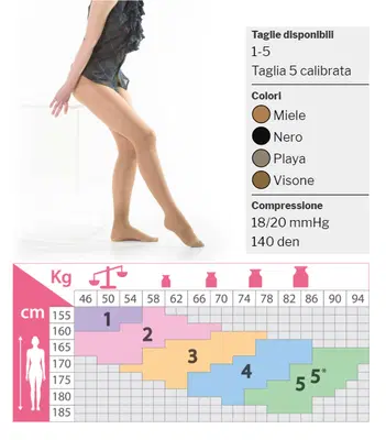 KAMILA COLLANT MABEL 140 DENARI MAGLIA LISCIA NERO 4 KAMILA COLLANT MABEL 140 DENARI MAGLIA LISCIA NERO 4