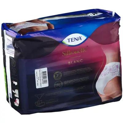 PANNOLONE A MUTANDINA ASSORBENTE TENA SILHOUETTE BLANC MEDIUM 12 PEZZI PANNOLONE A MUTANDINA ASSORBENTE TENA SILHOUETTE BLANC MEDIUM 12 PEZZI