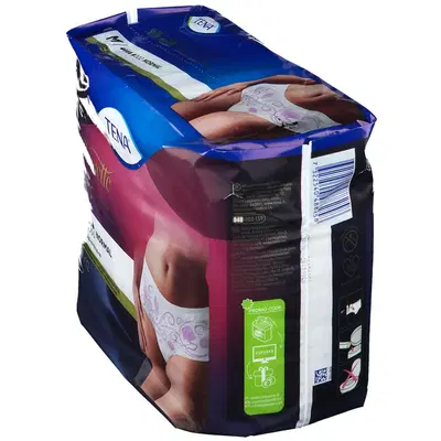 PANNOLONE A MUTANDINA ASSORBENTE TENA SILHOUETTE BLANC MEDIUM 12 PEZZI PANNOLONE A MUTANDINA ASSORBENTE TENA SILHOUETTE BLANC MEDIUM 12 PEZZI