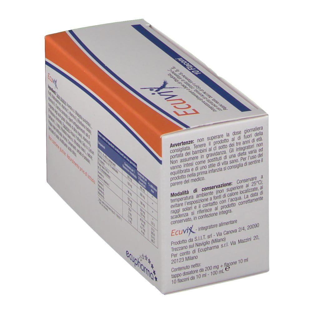 ECUVIX 10 FLACONCINI 10 ML