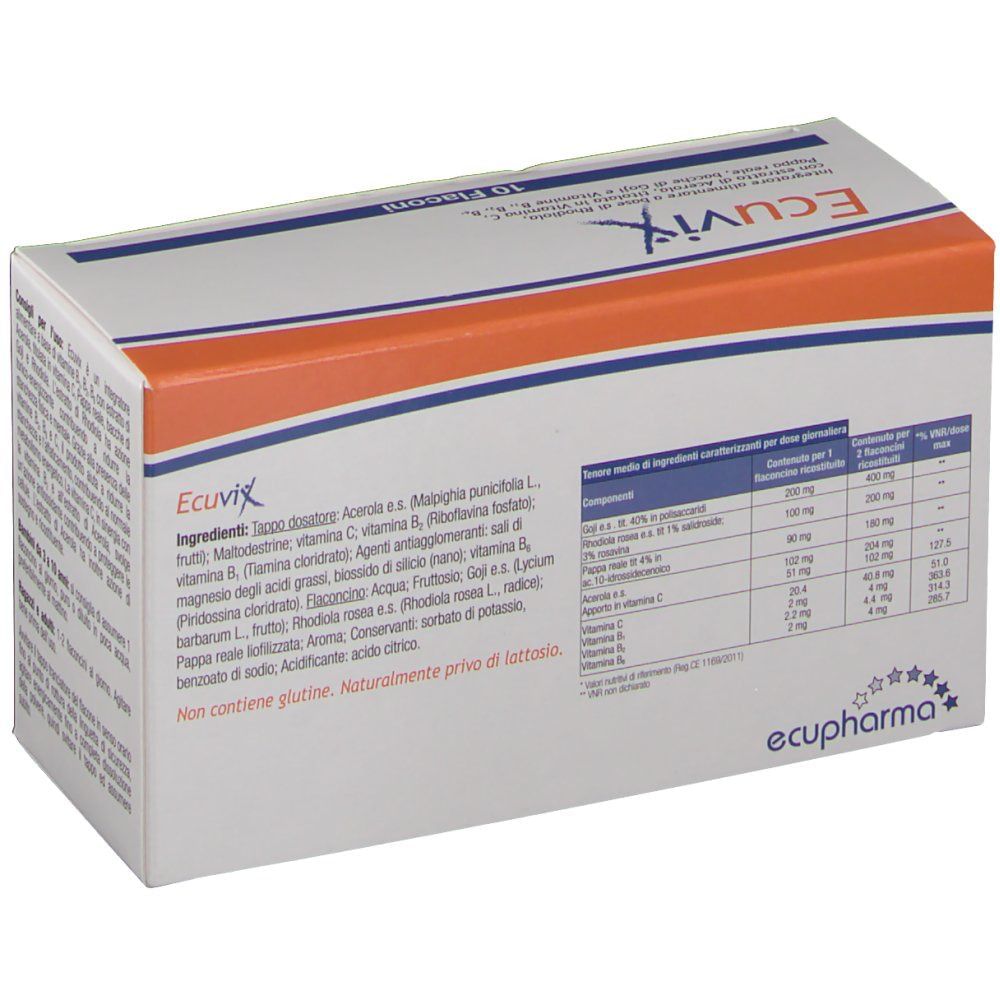 ECUVIX 10 FLACONCINI 10 ML