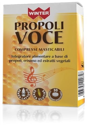 Winter Propoli Voce 30 Compresse Masticabili