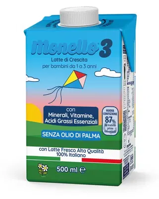 MONELLO 3 FORMULA PER LA CRESCITA A BASE DI LATTE PER BAMBINI DA 1 A 3 ANNI LIQUIDO 500 ML | 1000Farmacie MONELLO 3 FORMULA PER LA CRESCITA A BASE DI LATTE PER BAMBINI DA 1 A 3 ANNI LIQUIDO 500 ML | 1000Farmacie
