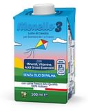 MONELLO 3 FORMULA PER LA CRESCITA A BASE DI LATTE PER BAMBINI DA 1 A 3 ANNI LIQUIDO 500 ML