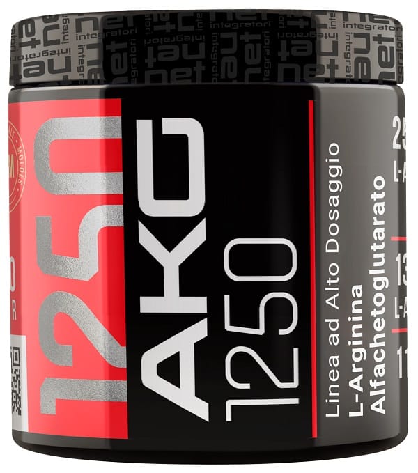 NET INTEGRATORI AKG 1250 COMPRESSE FLACONE DA 130,5 GRAMMI