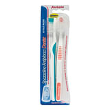 FORHANS TWIN PACK 2 SPAZZOLINI DENTIST