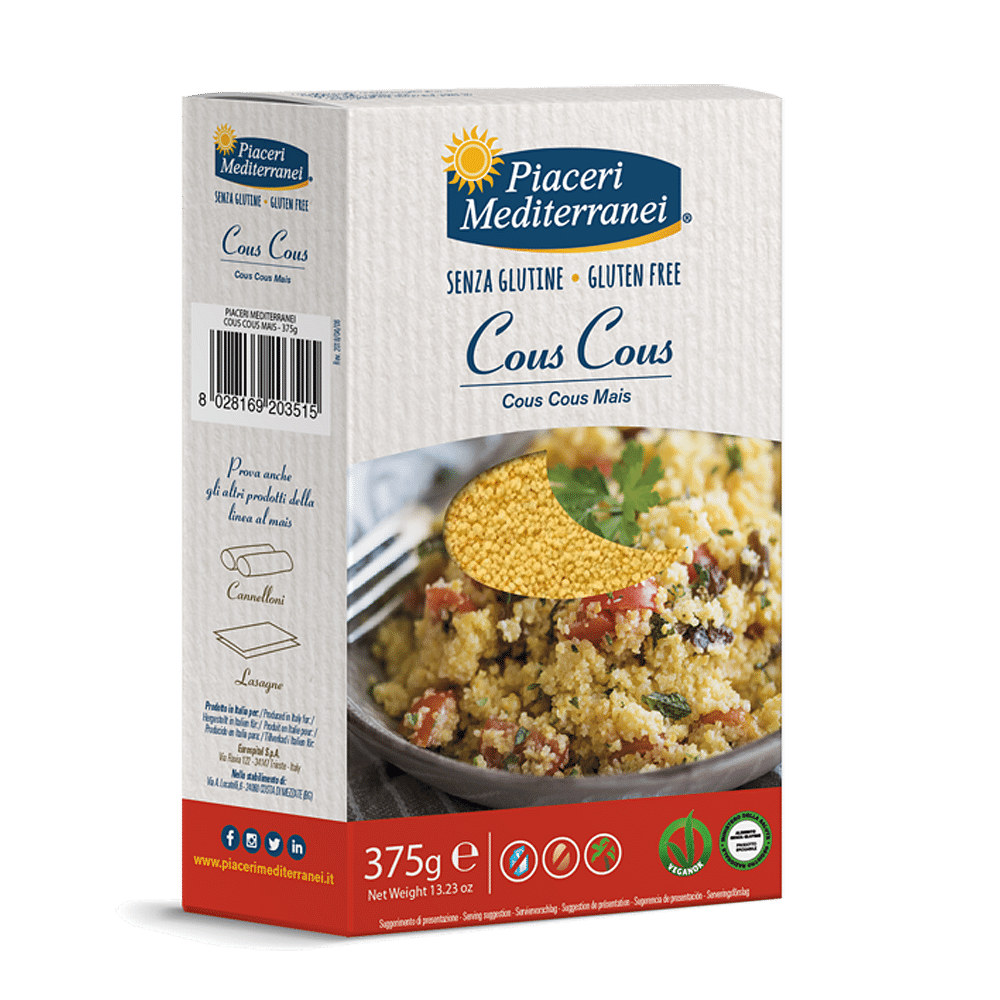 Piaceri Mediterranei Cous Cous Di Mais 375 G