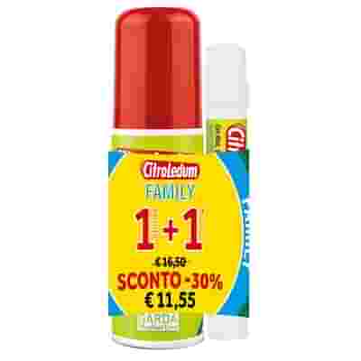 CITROLEDUM FAMILY KIT SPRAY 75 ML + STICK 10 ML