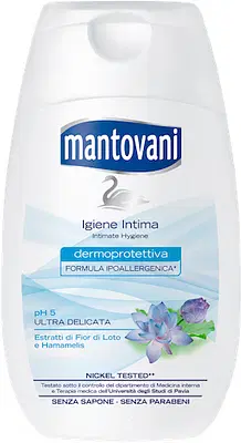 MANTOVANI DETERGENTE INTIMO DELICATO 200 ML MANTOVANI DETERGENTE INTIMO DELICATO 200 ML
