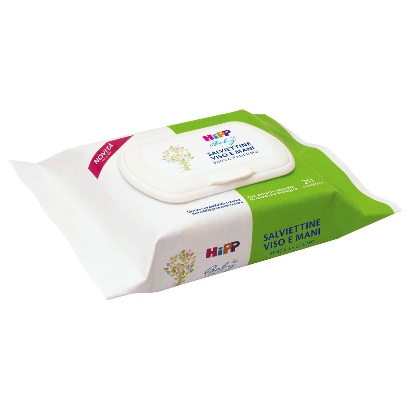 HIPP SALVIETTINE VISO&MANI 20 PEZZI