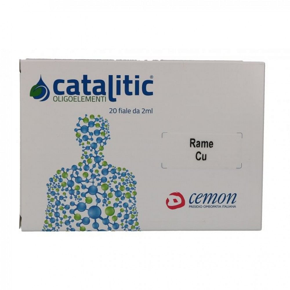 Catalitic Oligoelementi Rame Cu 20 Ampolle