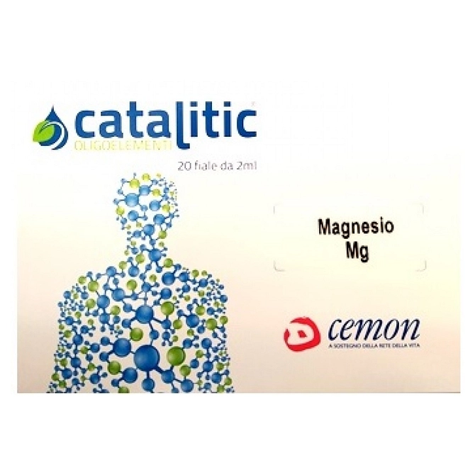 Catalitic Oligoelementi Magnesio Mg 20 Ampolle