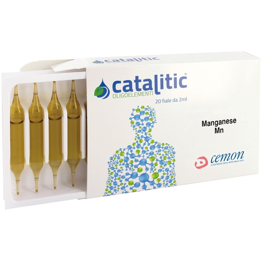 Catalitic Oligoelementi Manganese Mn 20 Ampolle