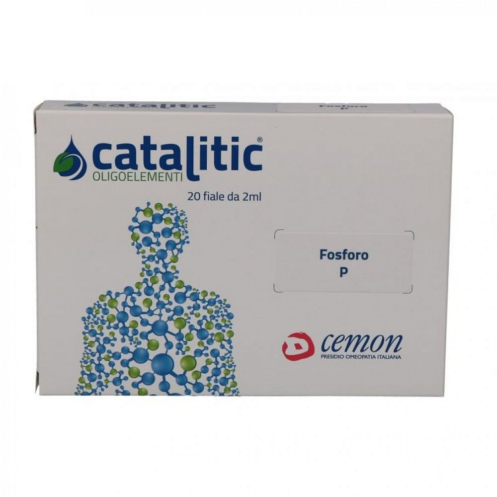 Catalitic Oligoelementi Fosforo P 20 Ampolle