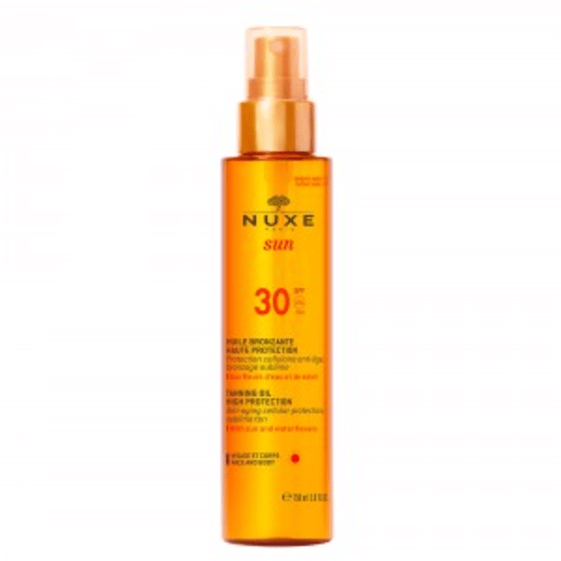 Nuxe Sun Olio Solare Viso E Corpo Spf30 150 Ml