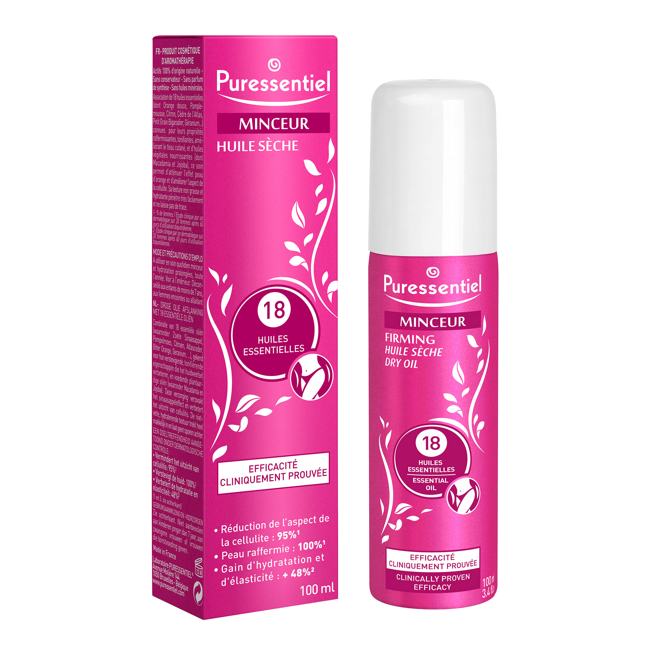 PURESSENTIEL SNELLENTE OLIO SECCO 100 ML