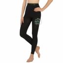 LEGGING SPORTIVO CAFFEINA NERO LXL