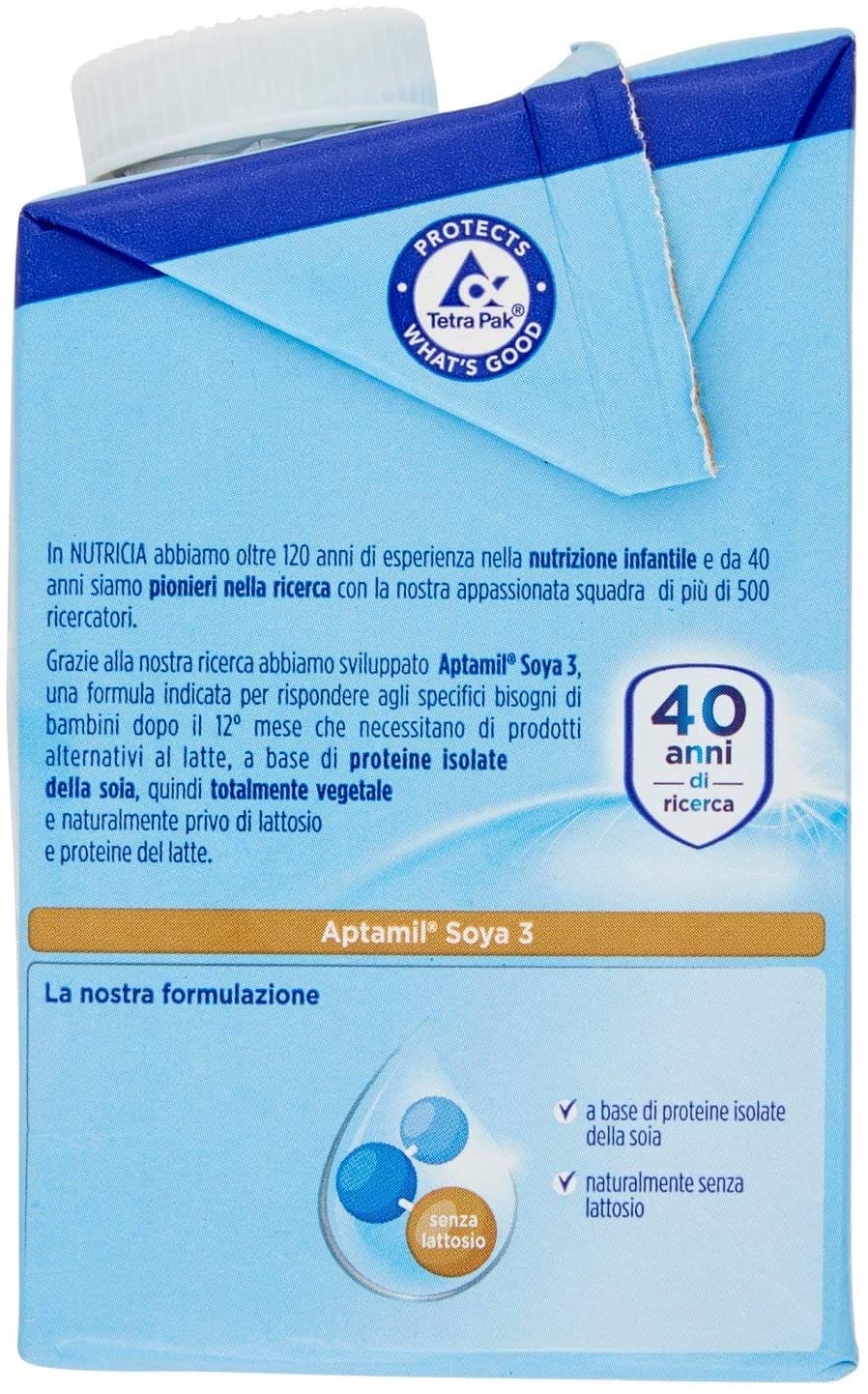 APTAMIL 3 SOYA CRESCITA 500 ML