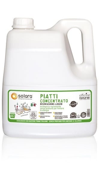 SOLARA PIATTI SENZA PROFUMO 4 LITRI