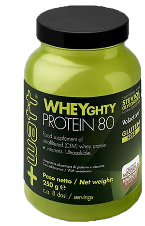 WHEYGHTY PROTEIN 80 NOCCIOLA 250 G
