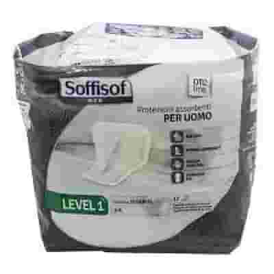 PANNOLONE PER INCONTINENZA SAGOMATO SOFFISOF MEN LEVEL 1 12 PEZZI