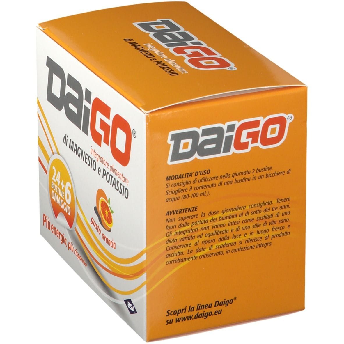DAIGO ARANCIA 24 + 6 BUSTINE OMAGGIO 240 G
