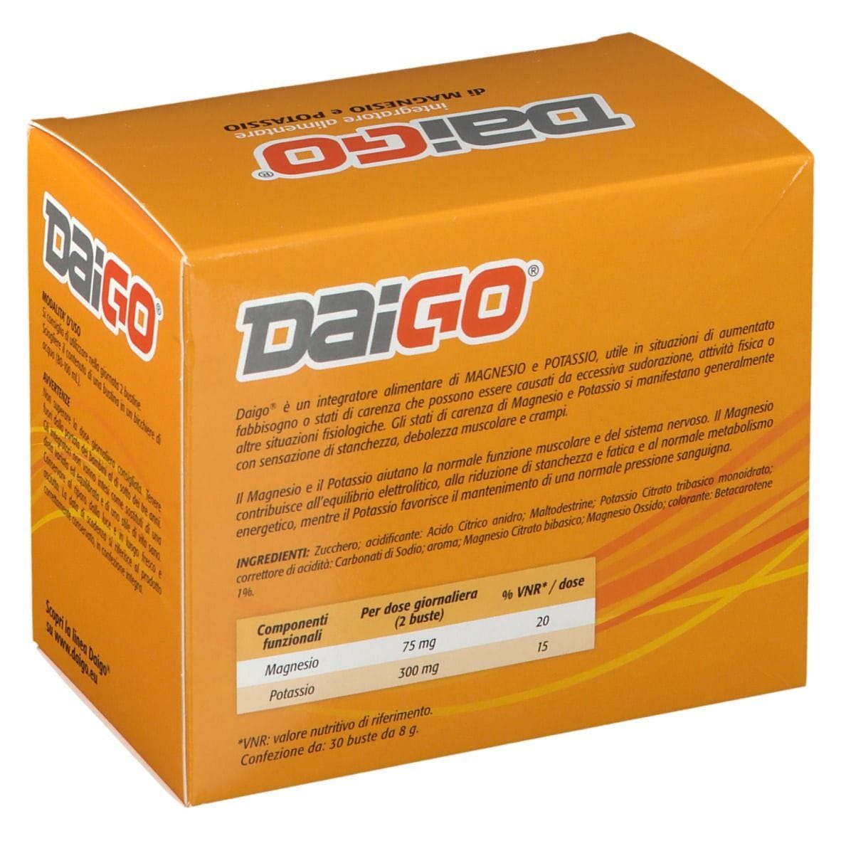 DAIGO ARANCIA 24 + 6 BUSTINE OMAGGIO 240 G