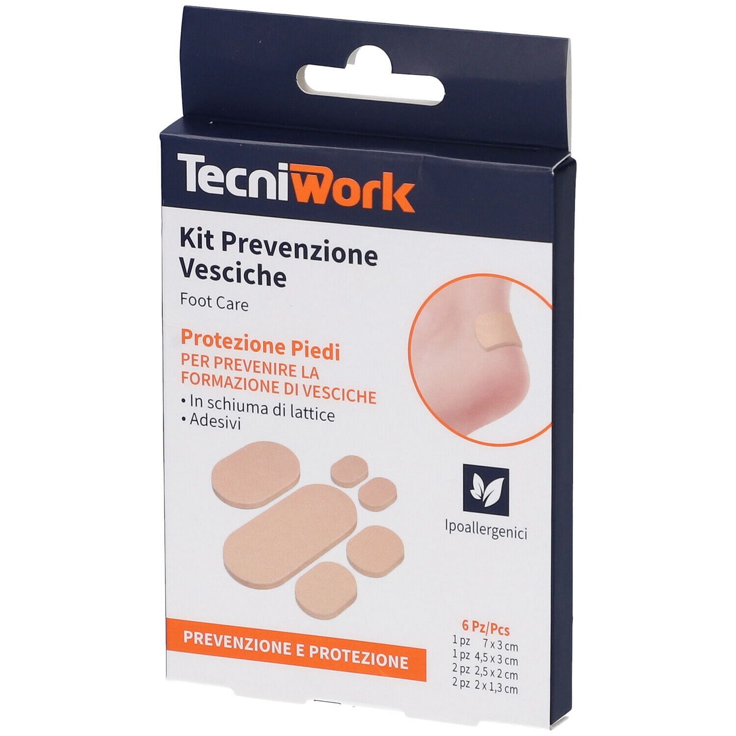 Kit Prevenzione Vesciche 6 Pezzi