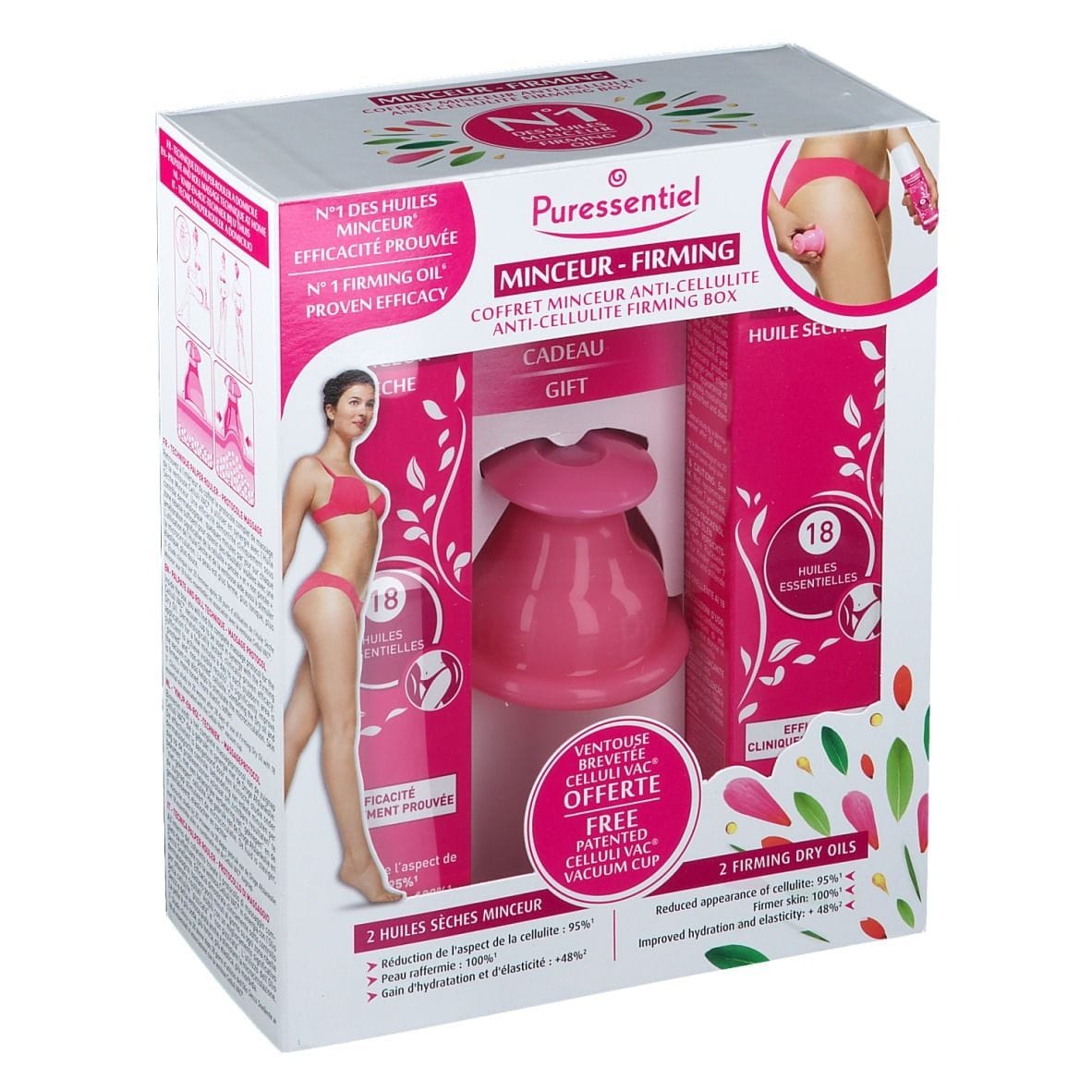 PURESSENTIEL COFANETTO SNELLENTE OLI VENTOS SNELLENTE + ANTICELLULITE