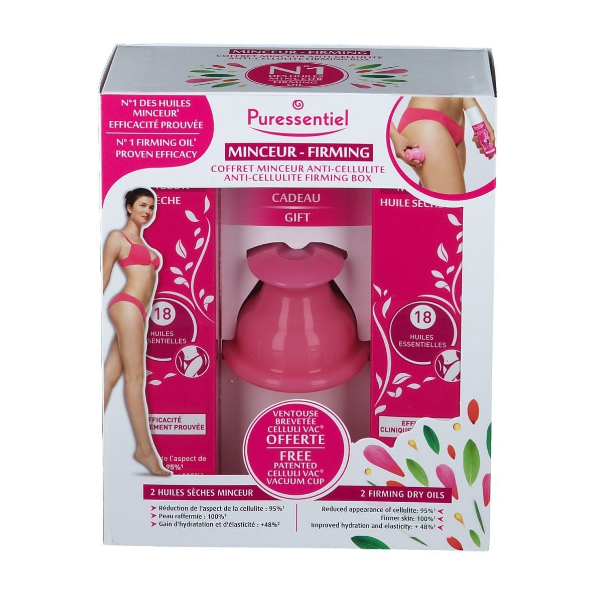 PURESSENTIEL COFANETTO SNELLENTE OLI VENTOS SNELLENTE + ANTICELLULITE