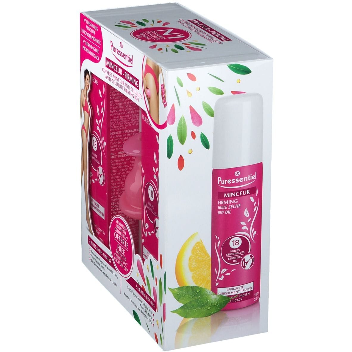 PURESSENTIEL COFANETTO SNELLENTE OLI VENTOS SNELLENTE + ANTICELLULITE