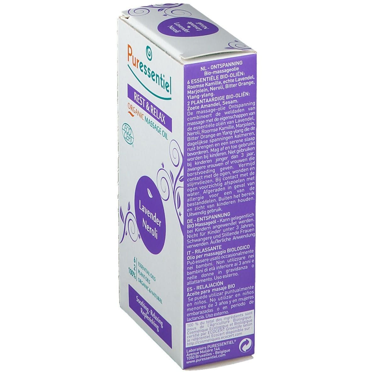 PURESSENTIEL RILASSANTE OLIO MASSAGGIO 100 ML