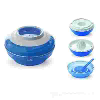 NUVITA PAPPAFACILE 4IN1 SET MULTIUSO PAPPA BLU