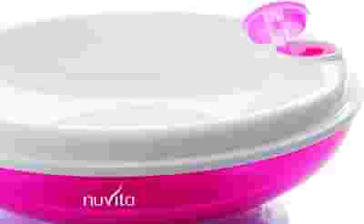 NUVITA SET PAPPA CALDA COLORE ROSA