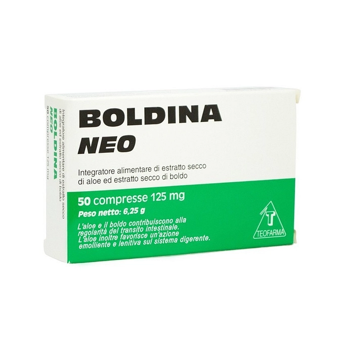 Boldina Neo 50 Compresse 125 Mg