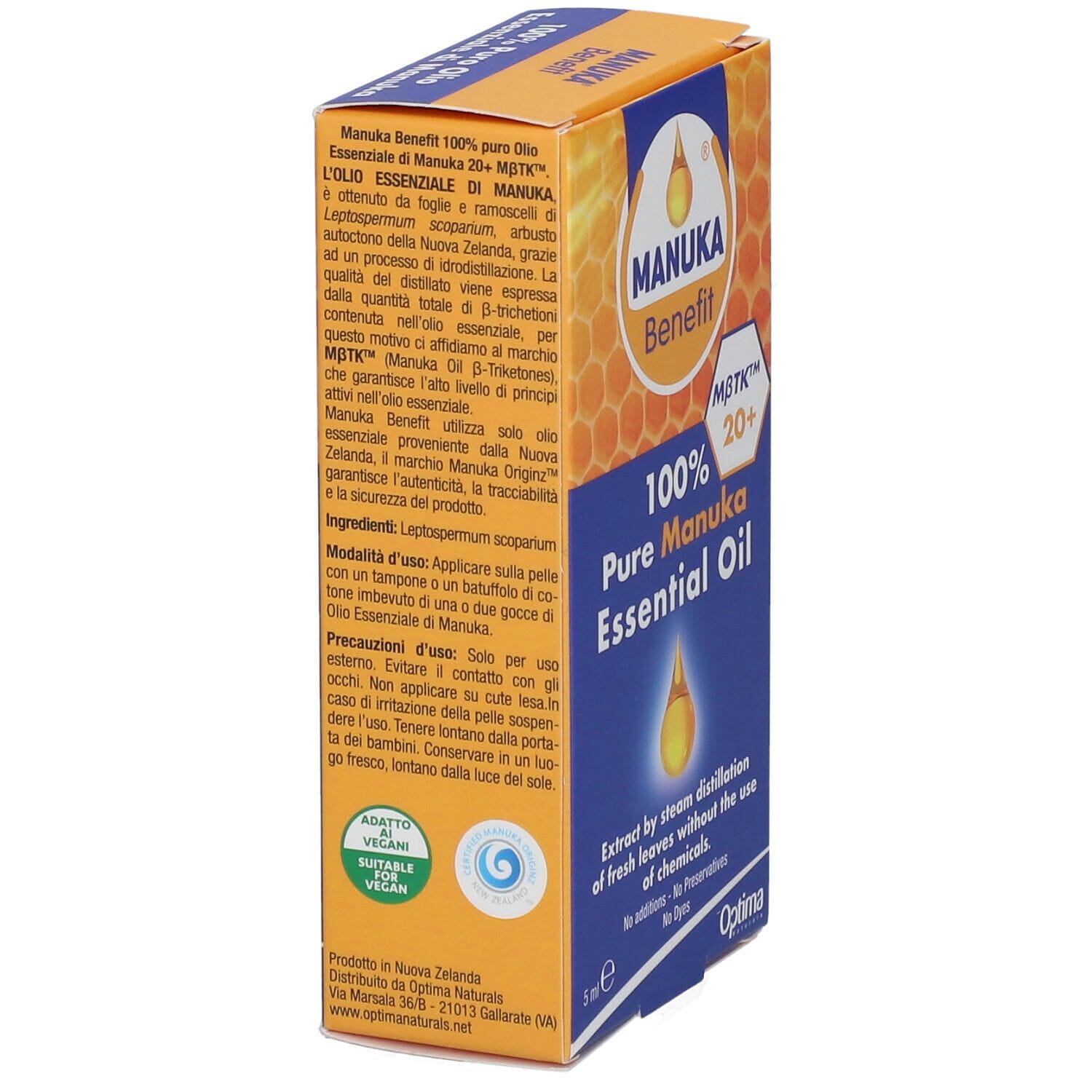 MANUKA BENEFIT OLIO ESSENZIALE DI MANUKA 5 ML