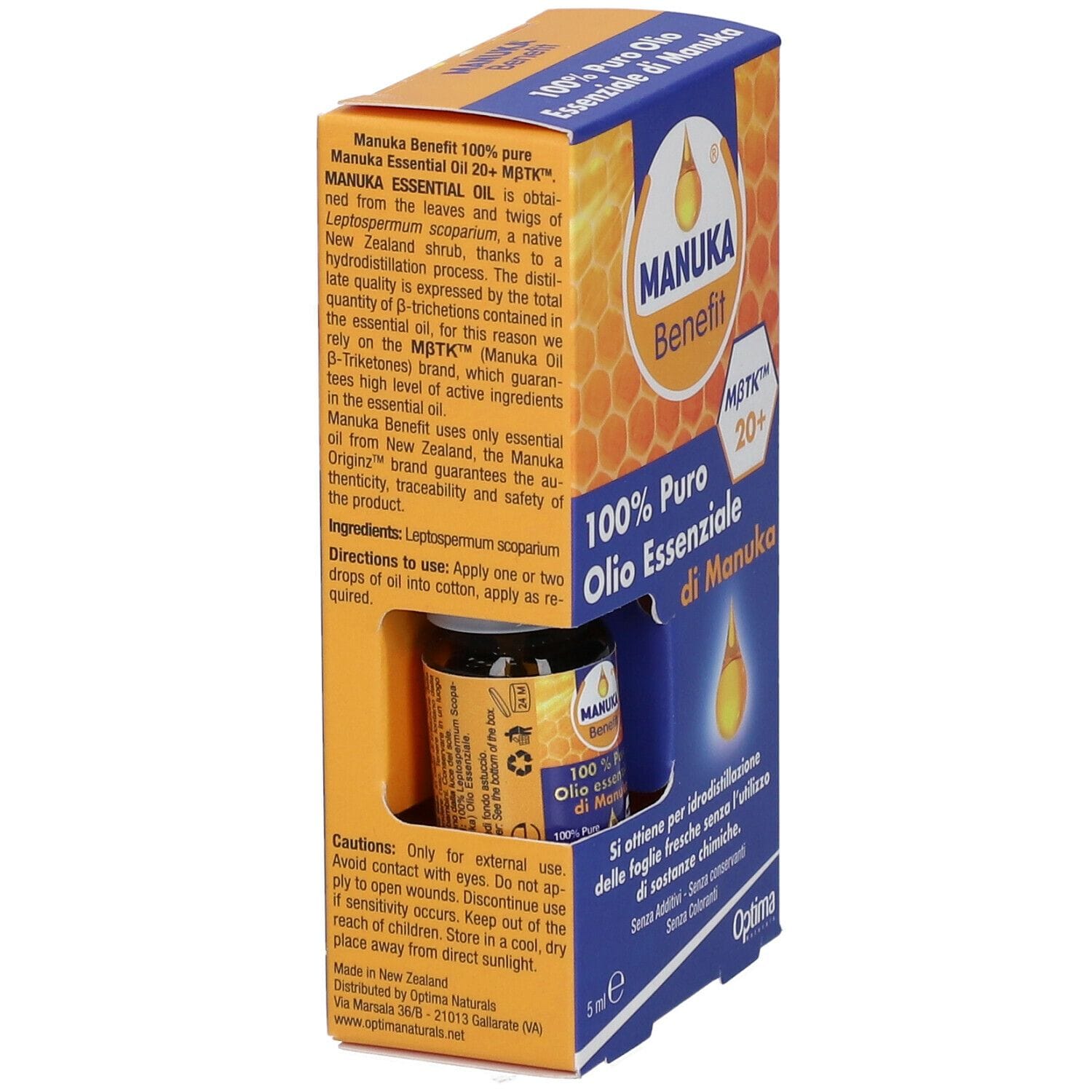 MANUKA BENEFIT OLIO ESSENZIALE DI MANUKA 5 ML