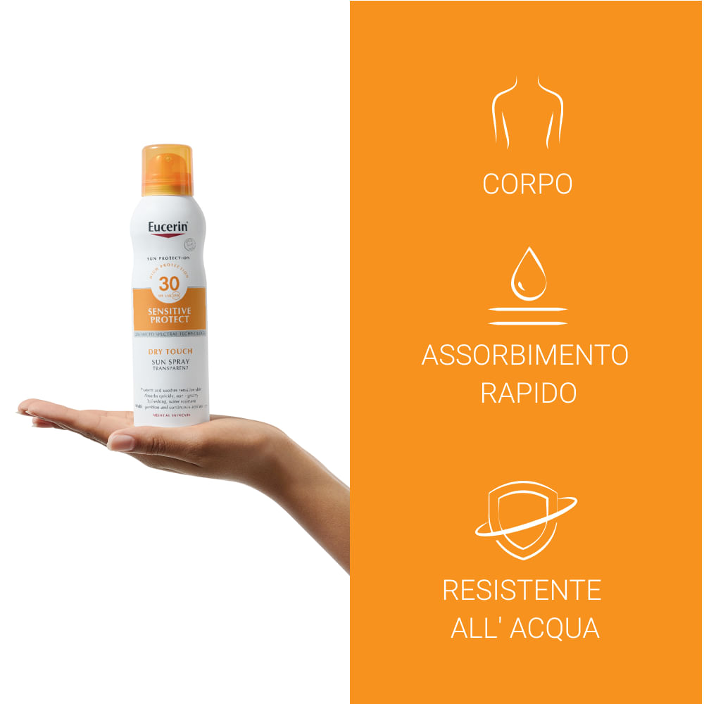 EUCERIN SUN SPRAY TOCCO SECCO SPF30 200 ML