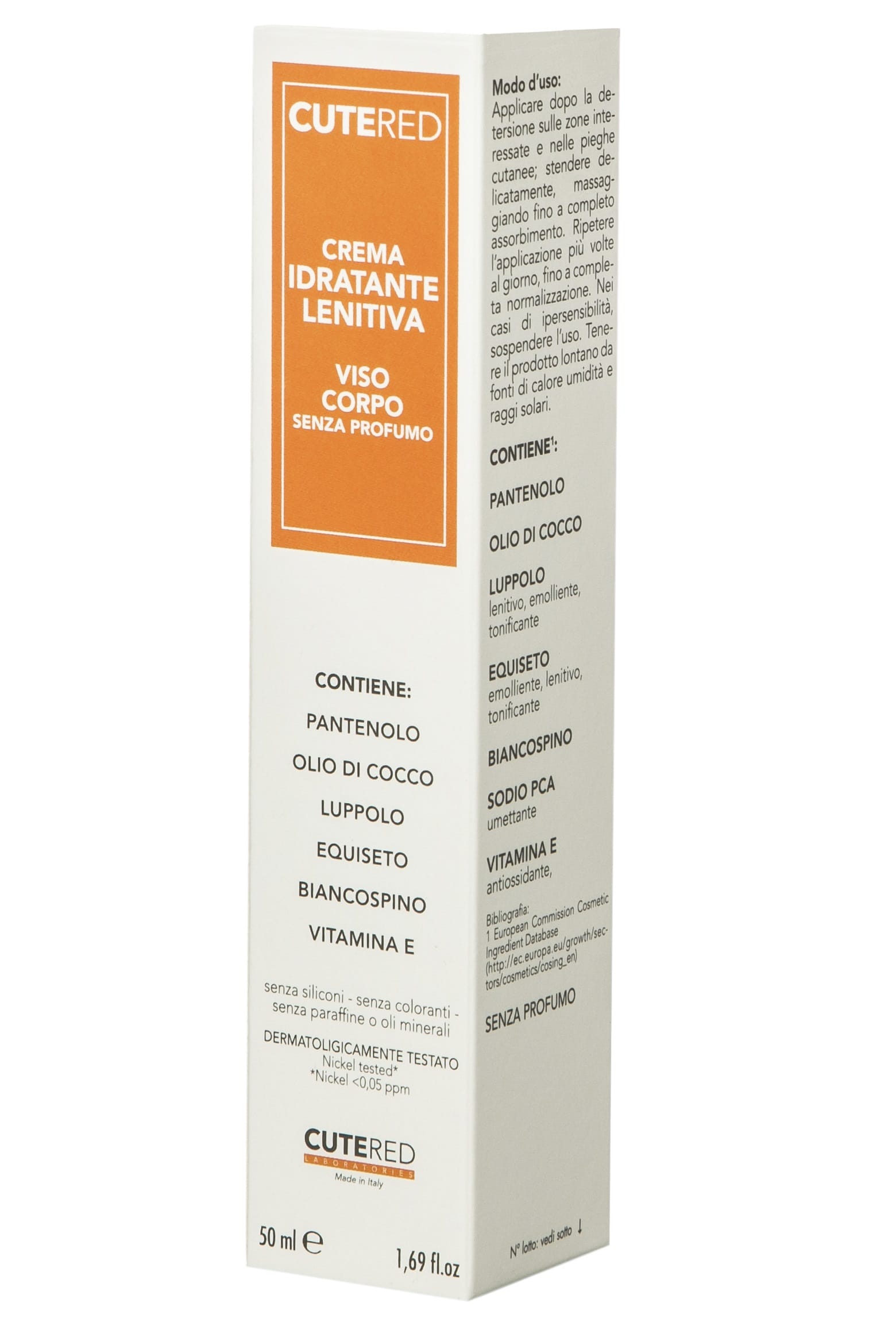 CUTERED CREMA IDRATANTE/LENITIVA 50 ML