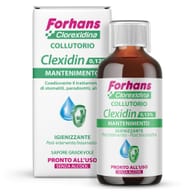 FORHANS COLLUTORIO CON CLOREXIDINA 0,12 CLEXIDIN SENZA ALCOOL 200 ML