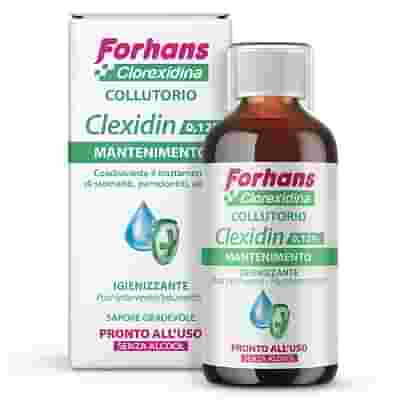 FORHANS COLLUTORIO CON CLOREXIDINA 0,12 CLEXIDIN SENZA ALCOOL 200 ML