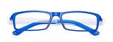 OCCHIALE DA LETTURA PREMONTATO TWINS SILVER LIGHT BLU/BIANCO +1,00