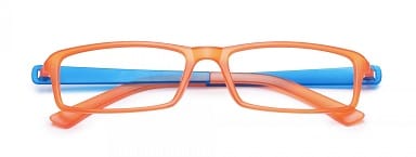 OCCHIALE DA LETTURA PREMONTATO TWINS SILVER LIGHT ARANCIA/BLU +1,00