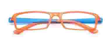 OCCHIALE DA LETTURA PREMONTATO TWINS SILVER LIGHT ARANCIA/BLU +1,00