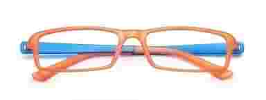 OCCHIALE DA LETTURA PREMONTATO TWINS SILVER LIGHT ARANCIA/BLU +3,50