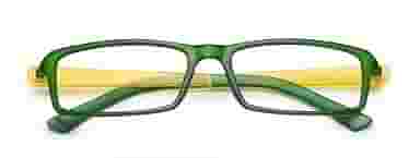 OCCHIALE DA LETTURA PREMONTATO TWINS SILVER LIGHT VE/GIALLO +1,00